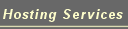 Hosting Services